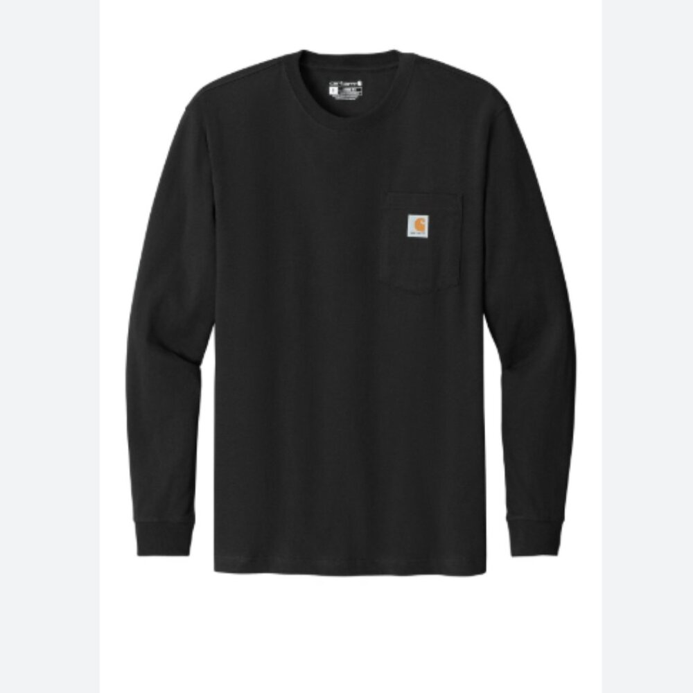 Carhartt Mens Black Long Sleeve Size S
